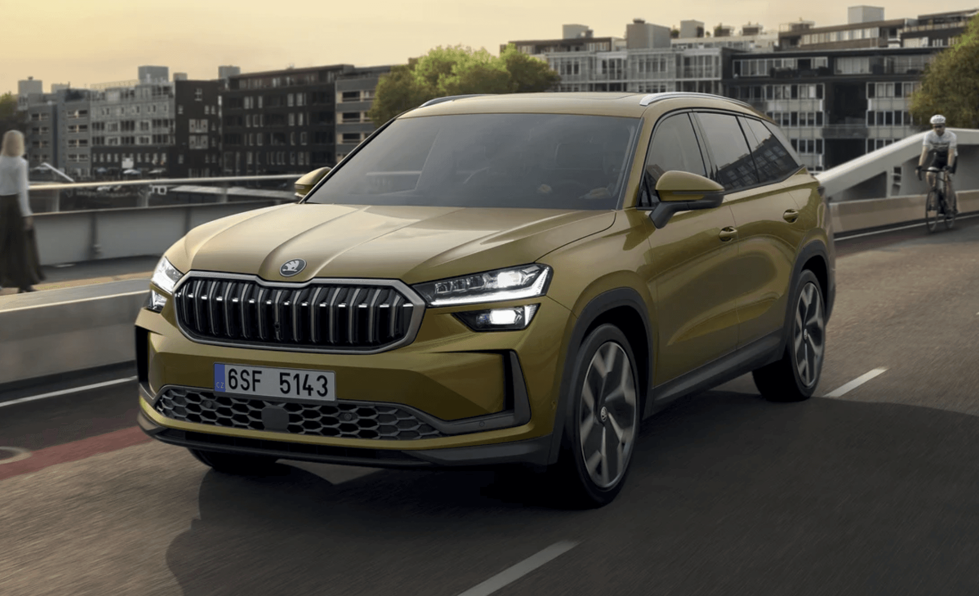 Skoda Kodiaq Grand Entry at Bharat Mobility Show 2025