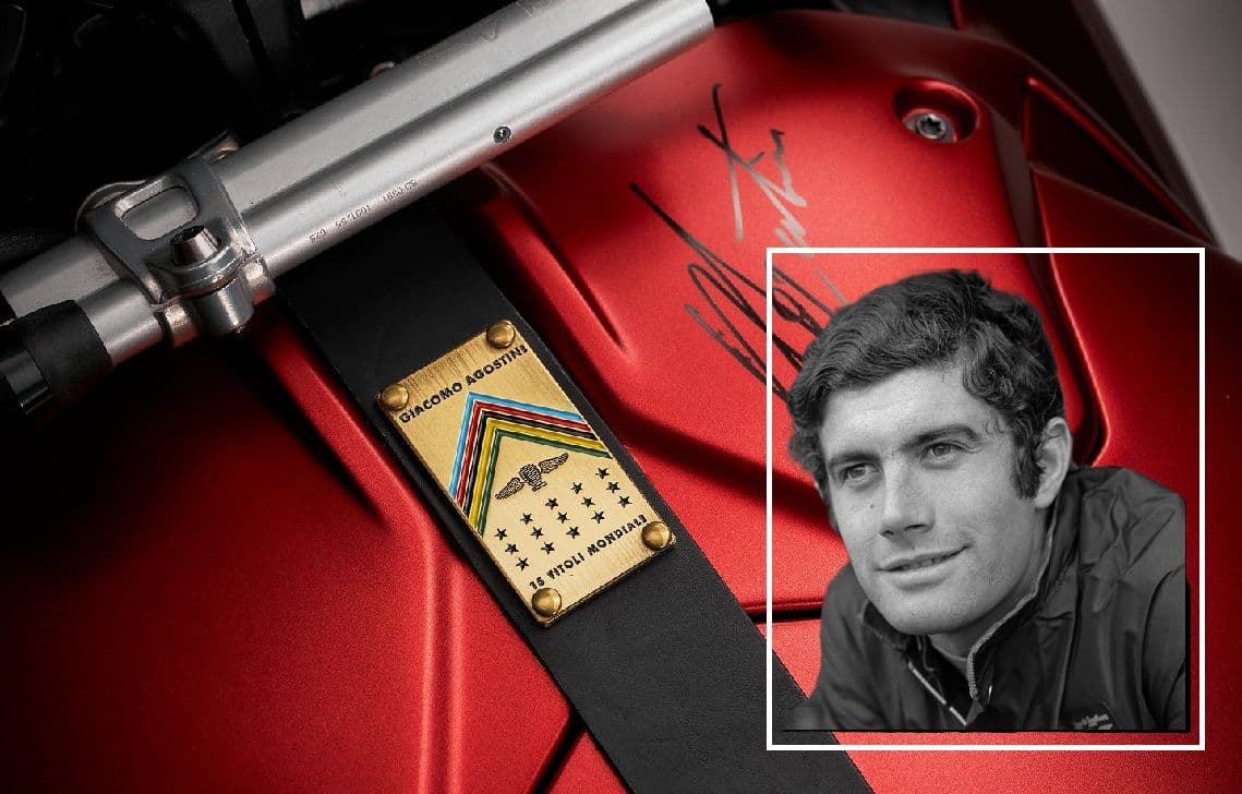 Celebrating a MotoGP legend - Giacomo Agostini; MV Agusta launches the limited edition Superveloche 1000 Ago