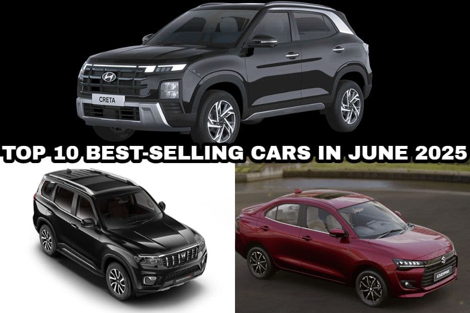 Hyundai Creta Tops The Charts As India’s Best-selling Car In June 2025