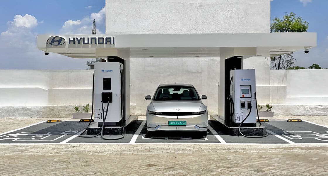 Hyundai India to Install 600 Fast Public EV Chargers
