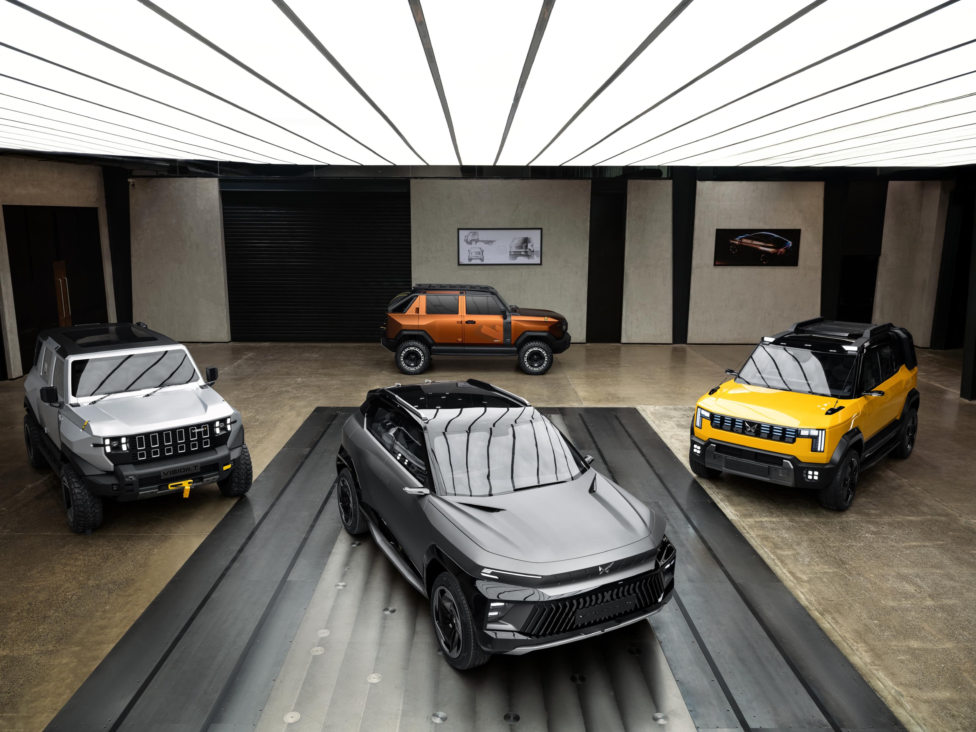 4 New Mahindra Vision SUV Concepts Unveiled This Independence Day