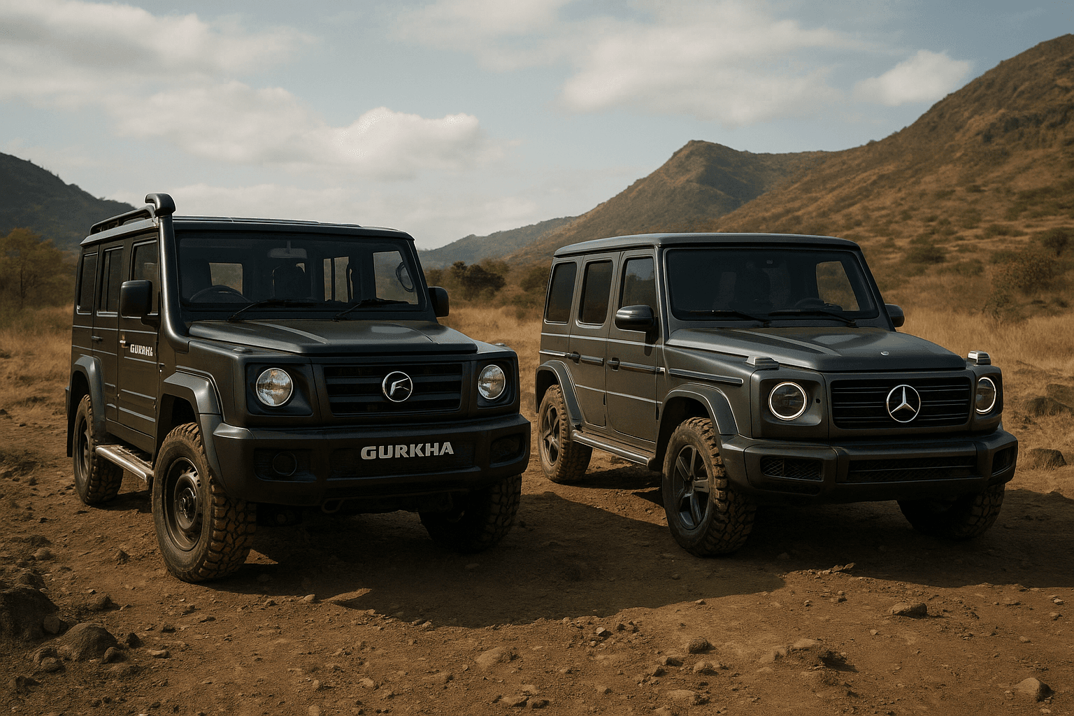 Force Gurkha: The True Heir to the Original Mercedes G-Wagen's Rugged Legacy