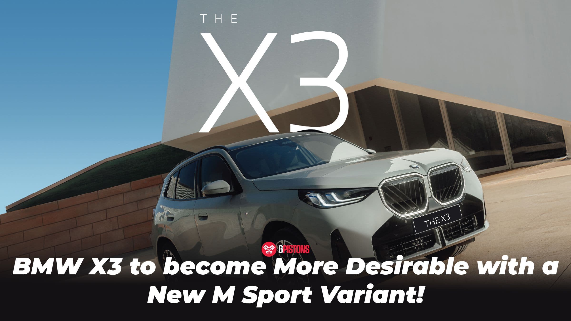 New BMW X3 30 xDrive M Sport Pro Breaks Cover in India, Bookings Open from January 30