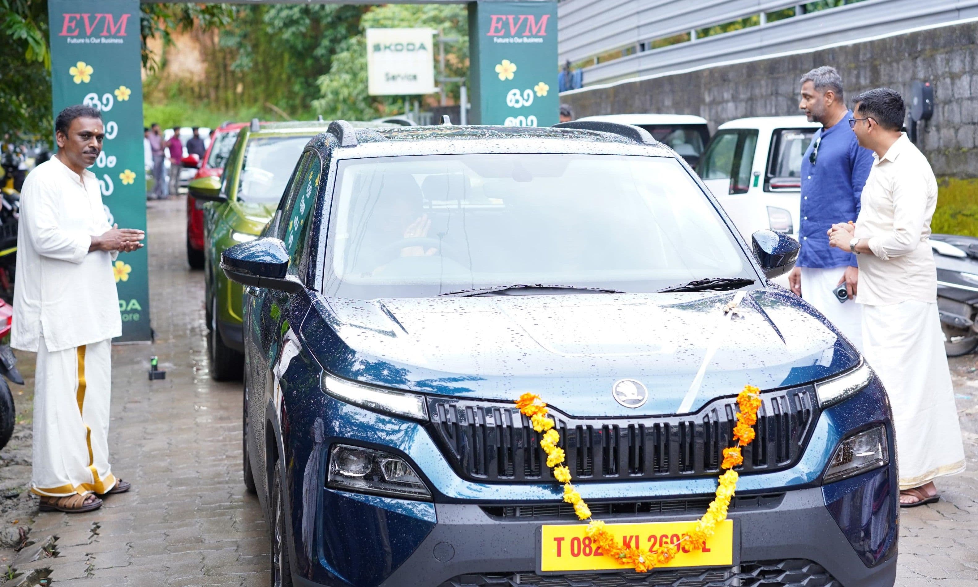 Skoda Marks Over 200 Deliveries in Kerala On The First Day Of Chingam